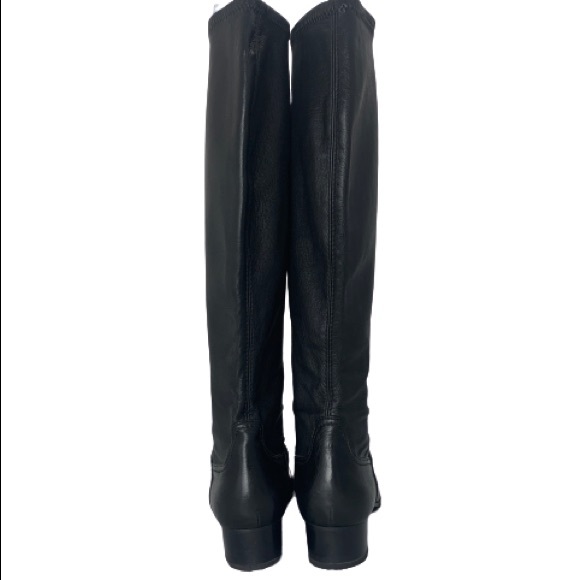 Cole Haan Knee High Heeled Boots in Black - Picture 4 of 5